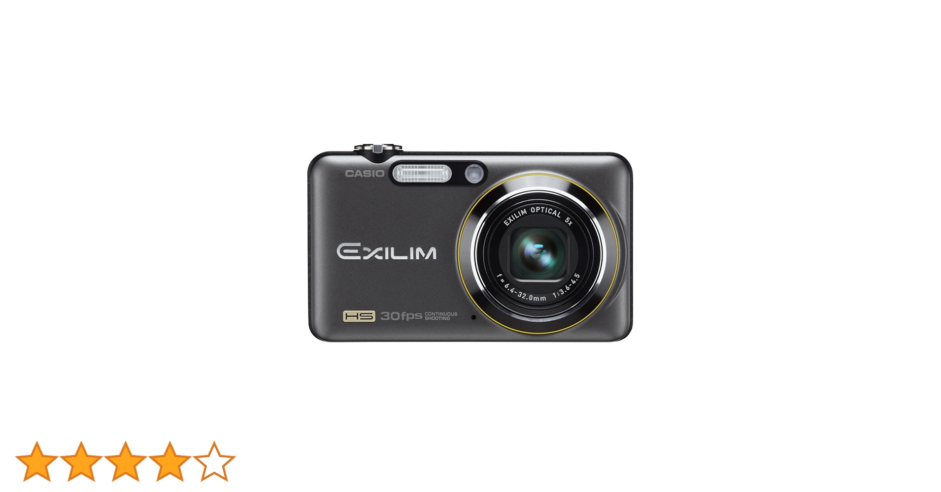 Amazon | CASIO デジタルカメラ HI-SPEED EXILIM EX-FC100 ブラック EX